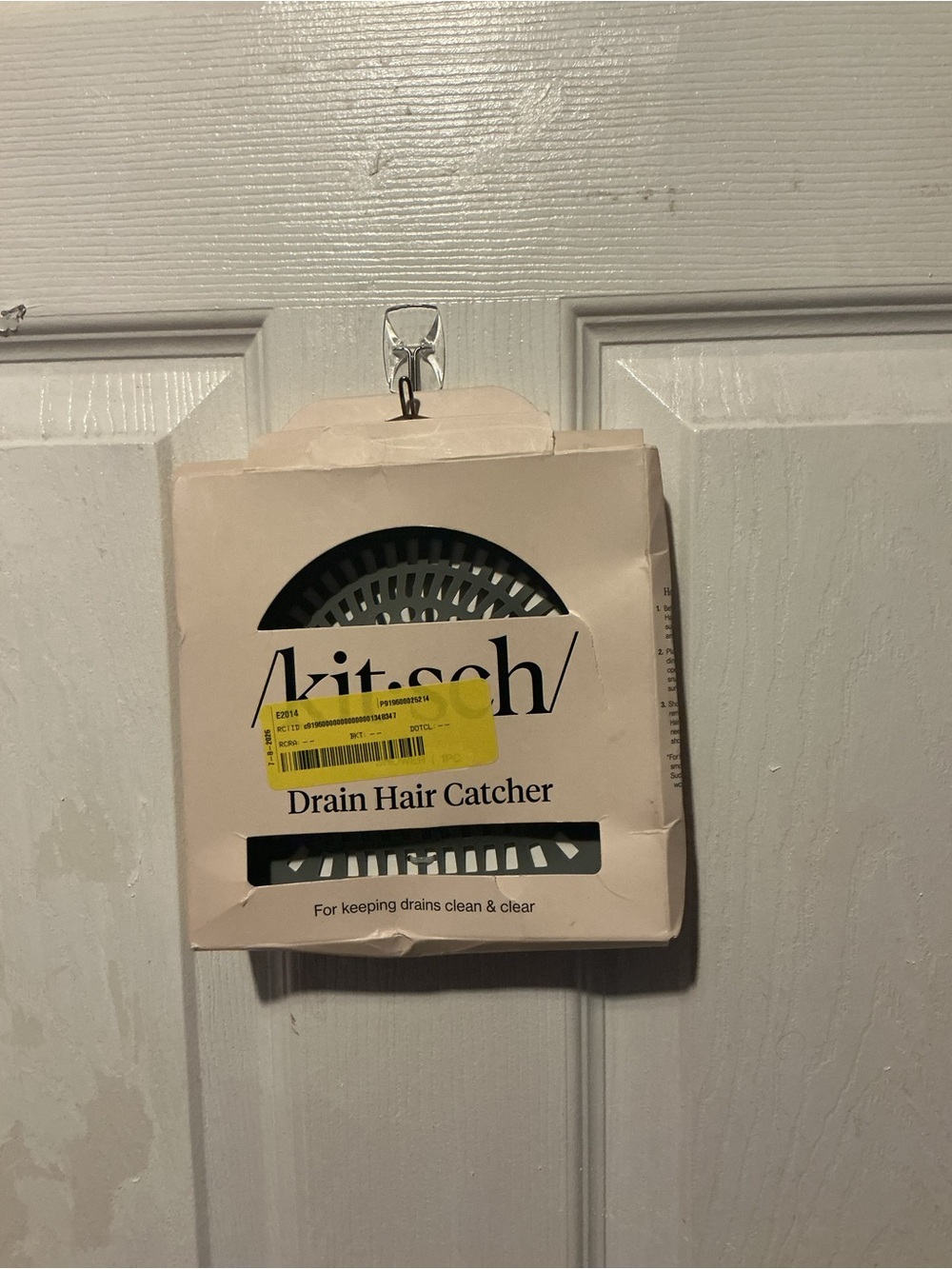 Kitsch Grey Drain Hair Catcher - Keeps Drains Clean